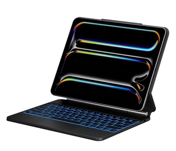 TYPECASE Etui Edge z klawiaturą do iPad Air 13" M2/M3/M4 czarny - 1485373 - zdjęcie